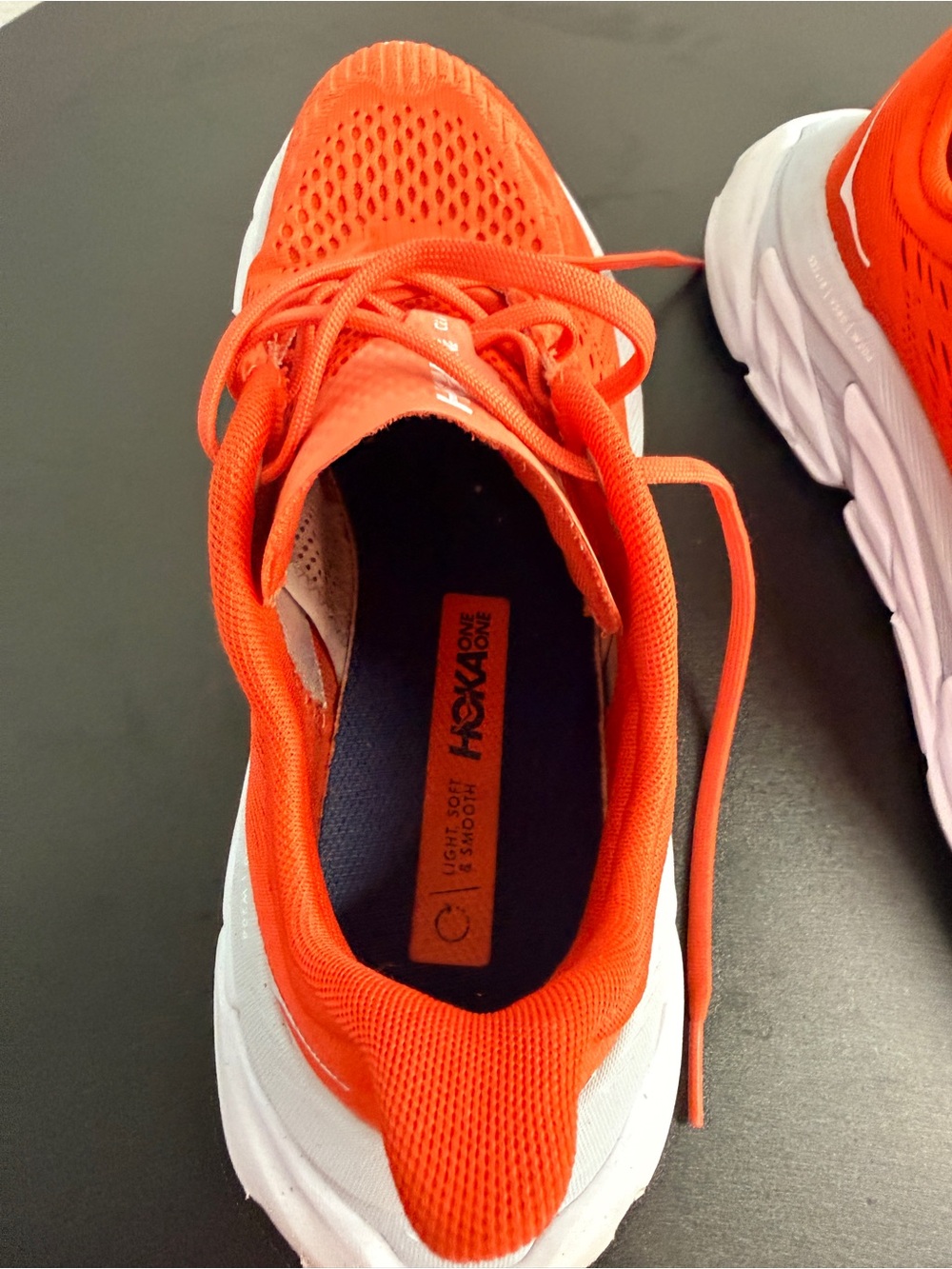Hoka Women's Running Shoe - Coral/White - Picture 6 of 8